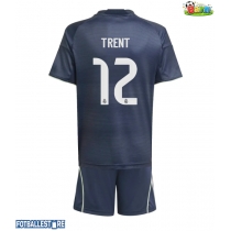 Real Madrid Alexander-Arnold #12 Bortedraktsett Barn 2025-26 Kortermet (+ Korte bukser)